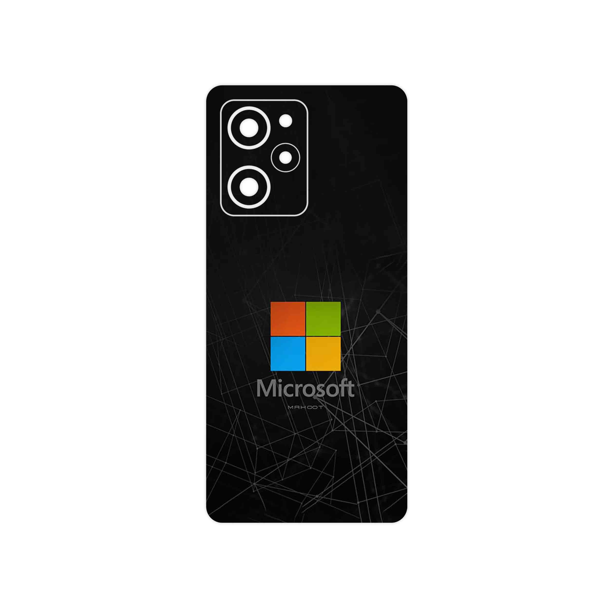 برچسب پوششی ماهوت مدل Microsoft_Logo مناسب برای گوشی موبایل شیائومی Poco X5 Pro