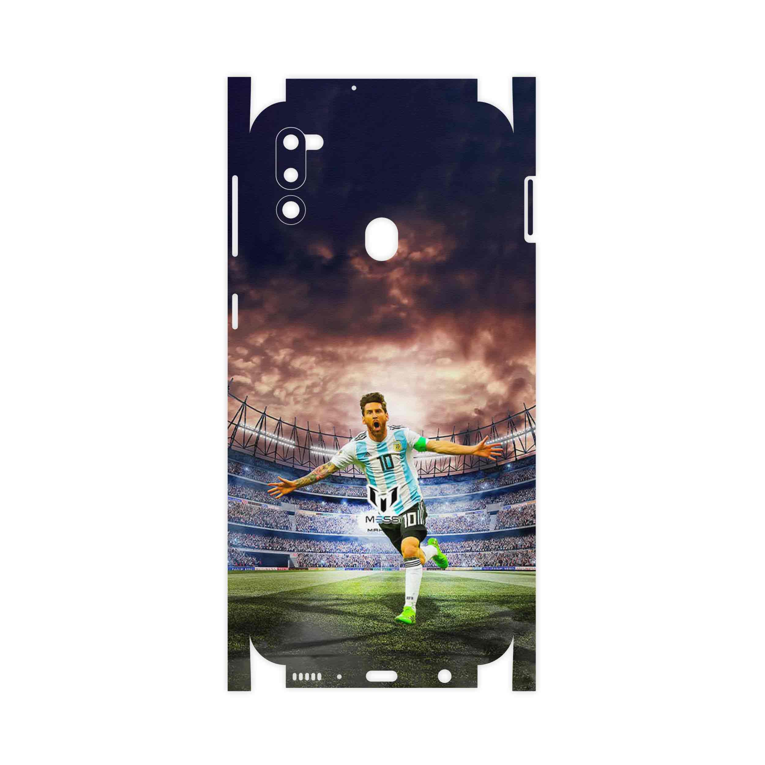 برچسب پوششی ماهوت مدل Lionel Messi 2-FullSkin مناسب برای گوشی موبایل سامسونگ Galaxy M21 (2021) Edition