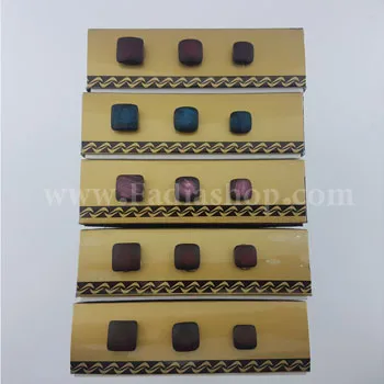 دکمه تونلی 3 سایز مربع