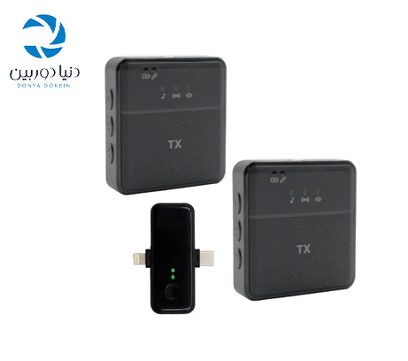 میکروفون دابل  بی سیم یقه ای انسر Answer SX31 Wirreless Microphone