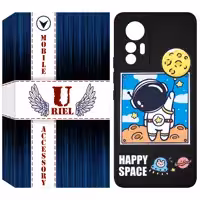 کاور یوریل مدل KSH کد 7 طرح فضانورد مناسب برای گوشی موبایل شیائومی 12 Lite