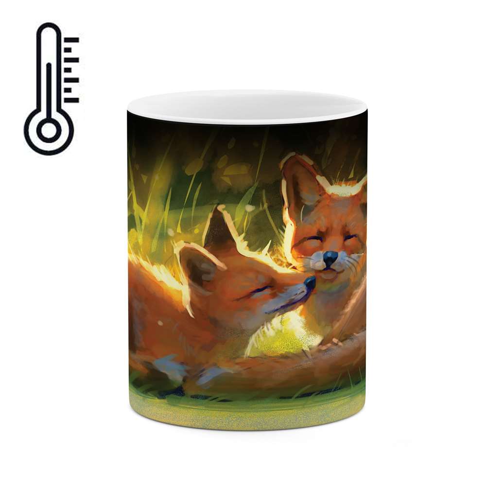 ماگ حرارتی طرح روباه مدل mgph02996