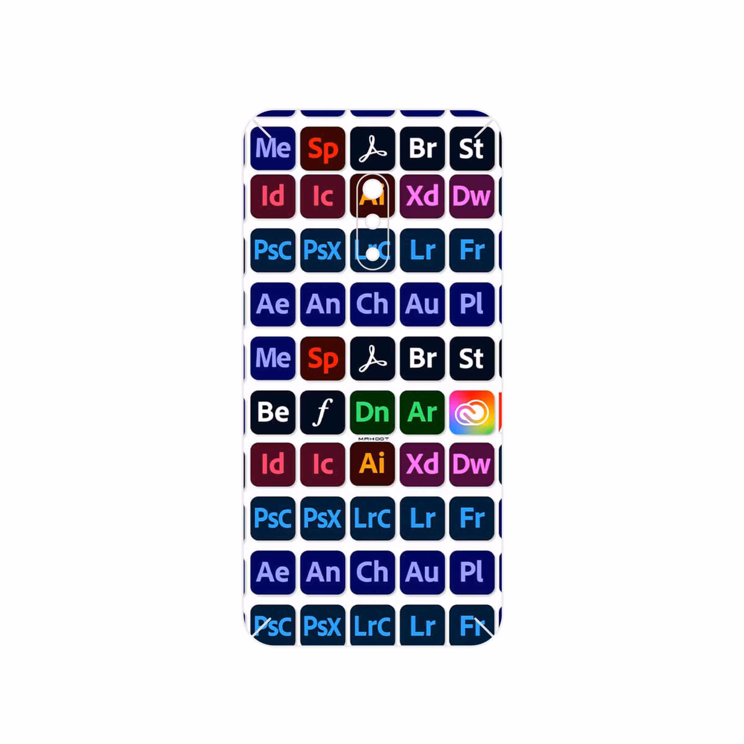 برچسب پوششی ماهوت مدل Adobe مناسب برای گوشی موبایل اپو Realme X