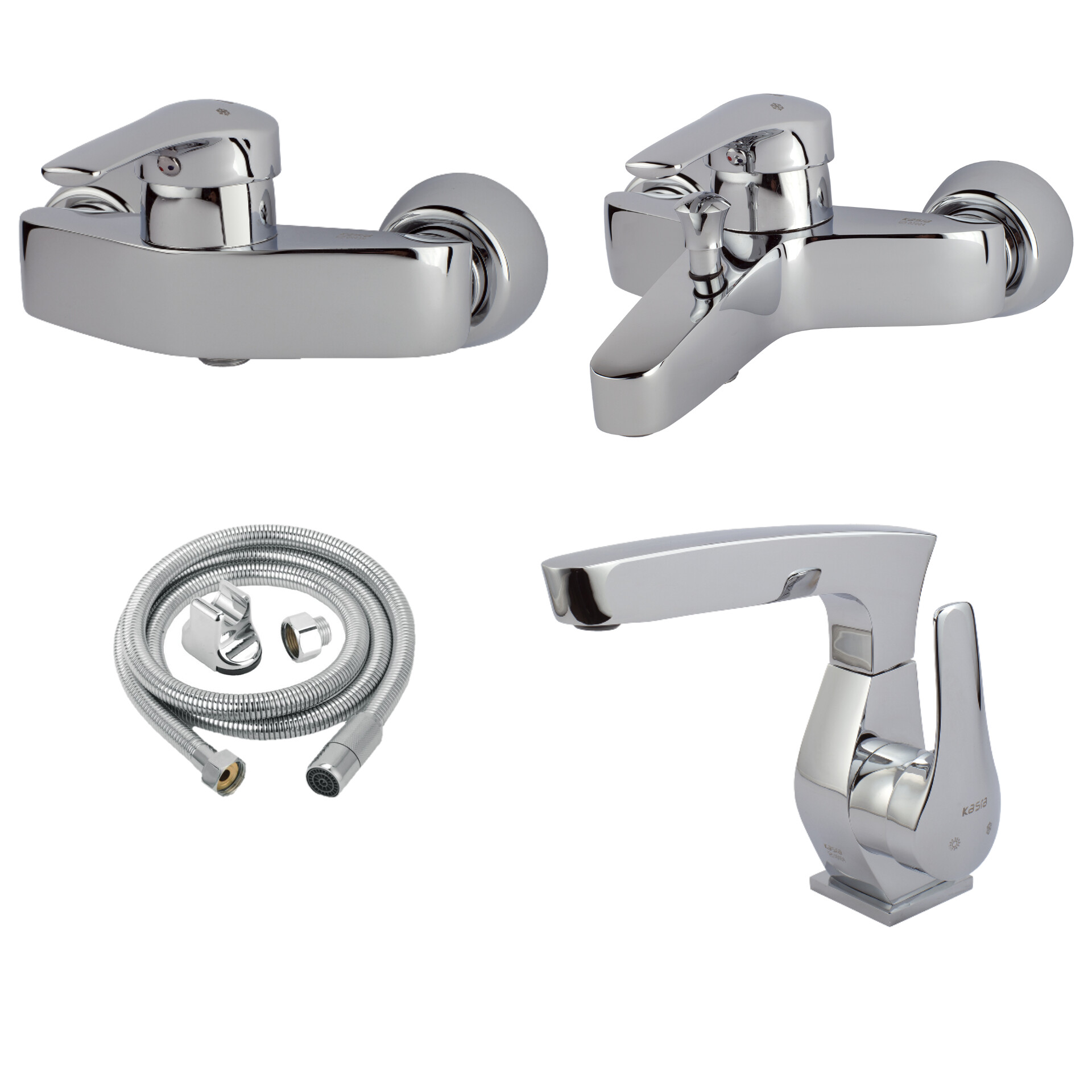 ست شیرآلات کسری مدل سزار مجموعه 4 عددی