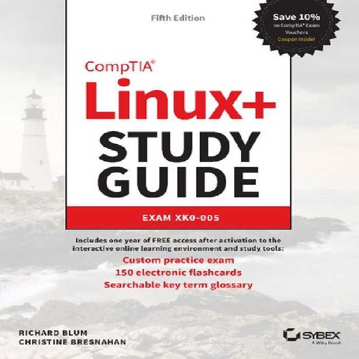 خرید و دانلود نسخه کامل کتاب CompTIA Linux  Study Guide: Exam XK0-005