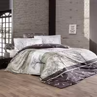 سرویس روتختی فرست چویس مدل DOGA BROWN دونفره شش تکه