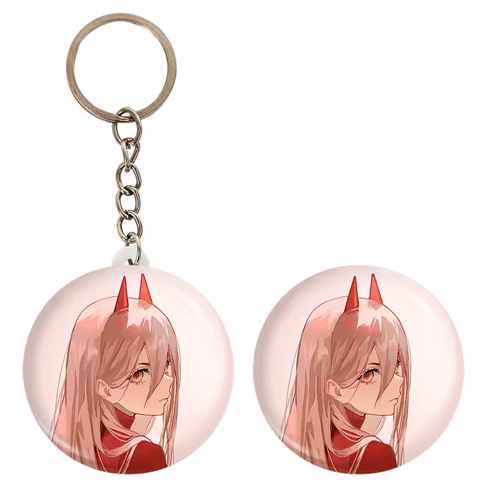 پیکسل خندالو مدل پاور انیمه مرد اره ای کد 17862 به همراه جاکلیدی