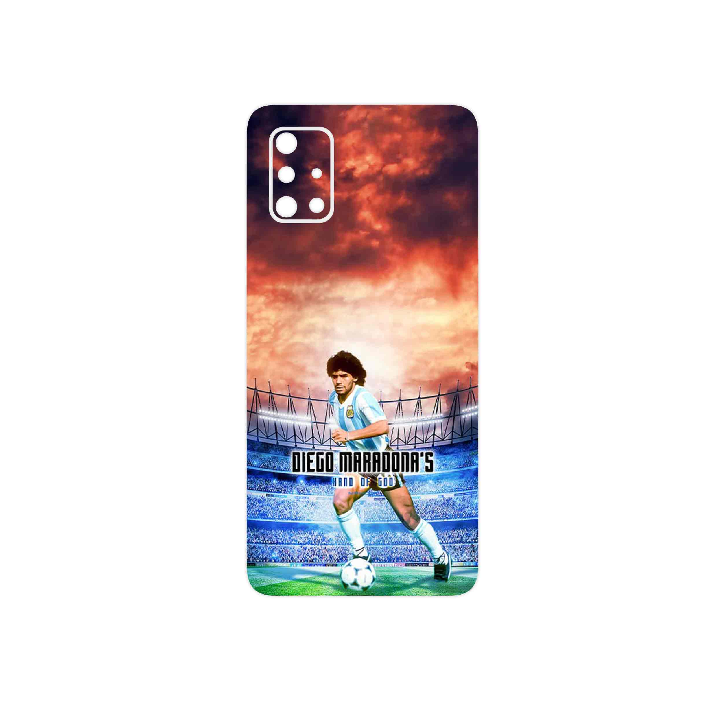 برچسب پوششی ماهوت مدل Diego Maradona مناسب برای گوشی موبایل سامسونگ Galaxy A71 5G