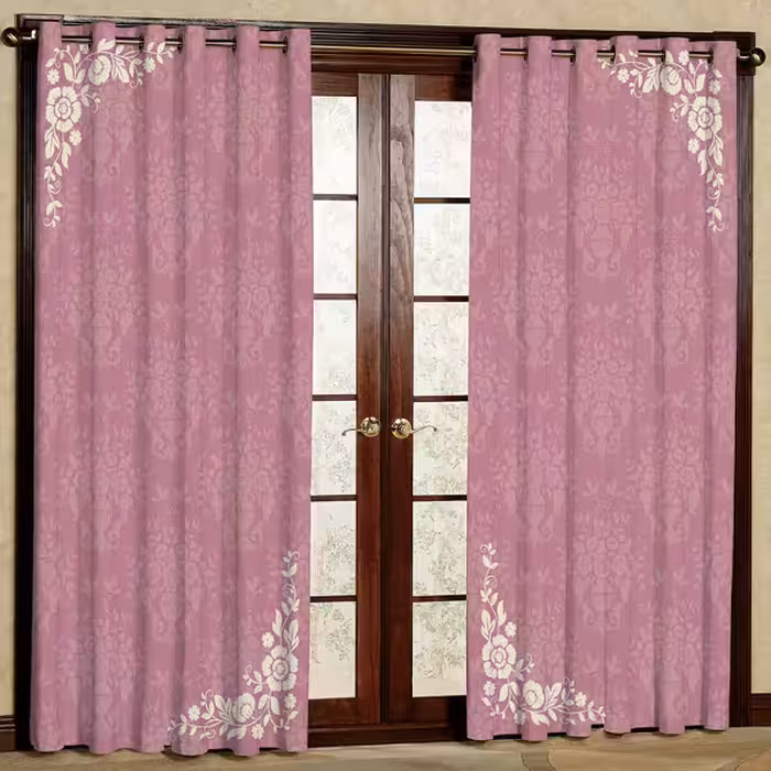 پرده مدل چاپی هازان پانچی کد 70 سایز 200x140 سانتی متر