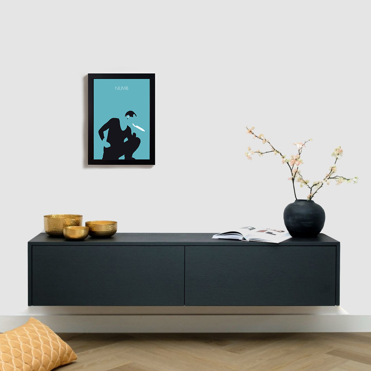 تابلو مدل لینکین پارک linkin park numb BL92