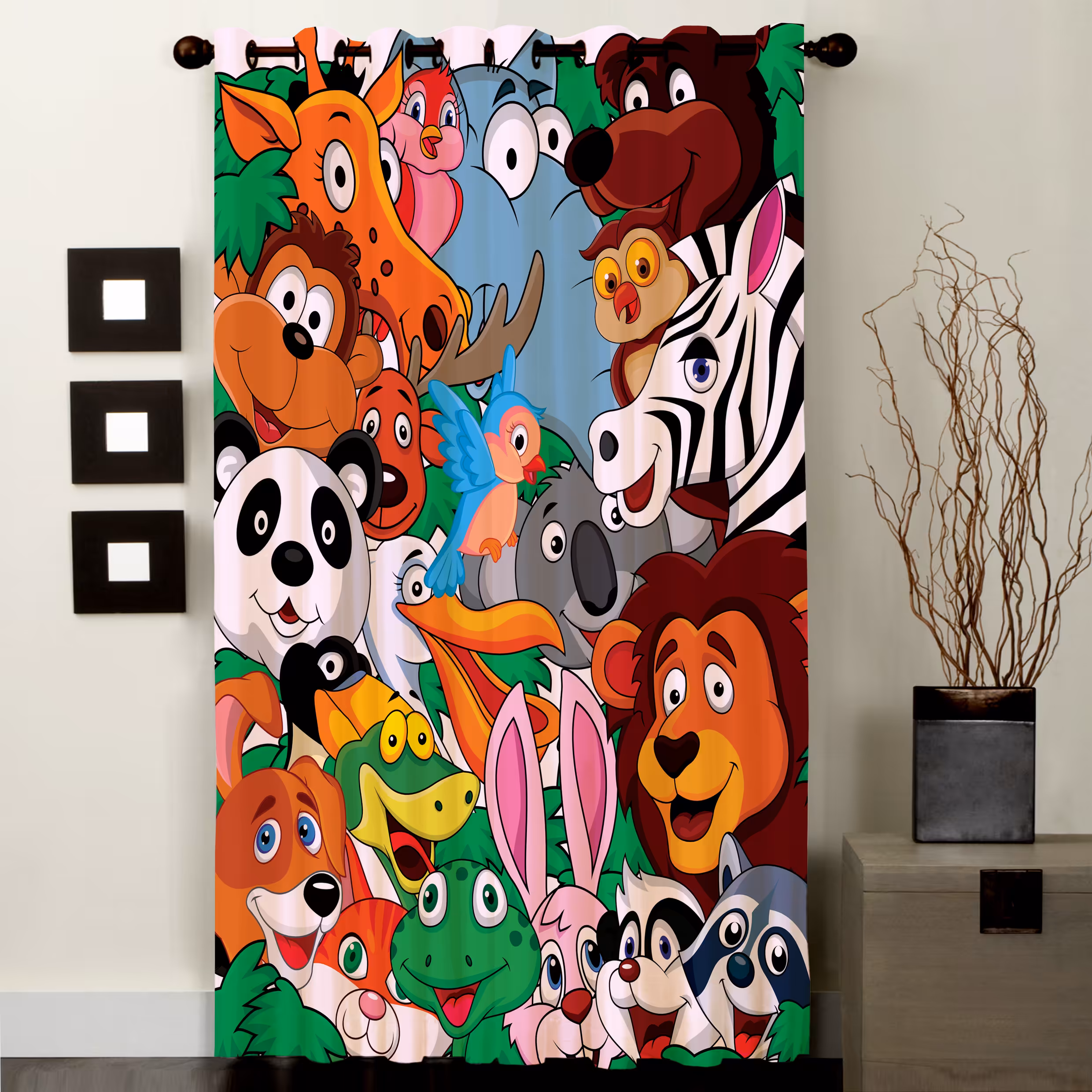 پرده مدل C5-50856 ارتفاع 270x140 سانتی‌متر