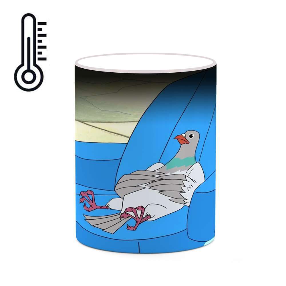 ماگ حرارتی کاکتی طرح کارتون Mike Tyson Mysteries مدل mgh22740