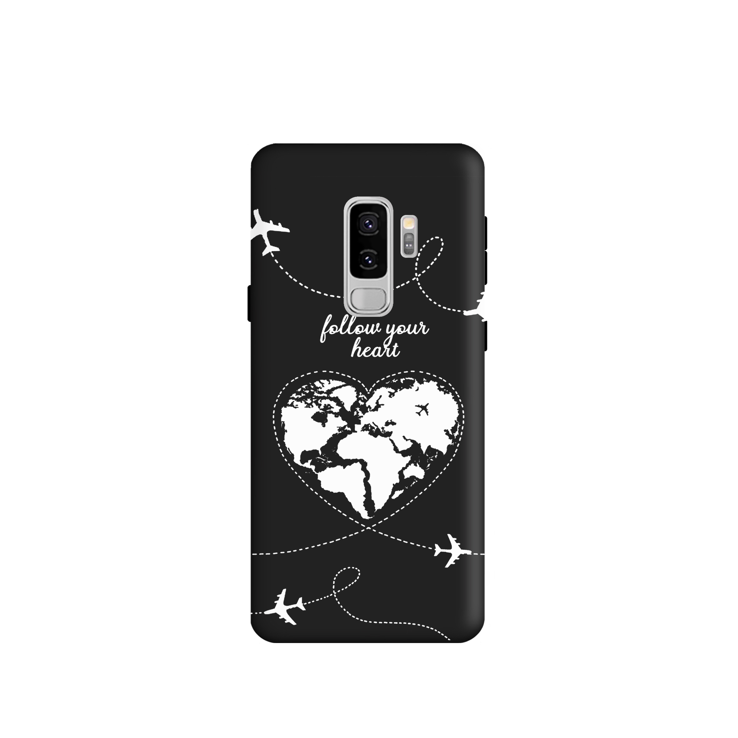 کاور طرح نقشه قلب کد y6073 مناسب برای گوشی موبایل سامسونگ  Galaxy S9 Plus