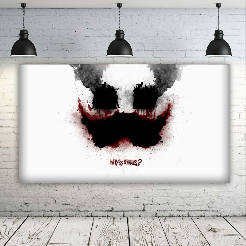 تابلو شاسی طرح جوکر مدل SDT4522 | دنیای قاب