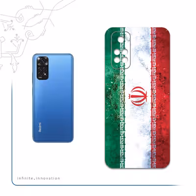 برچسب پوششی ماهوت مدل Iran-Flag-1 مناسب برای گوشی موبایل شیائومی Redmi Note 11