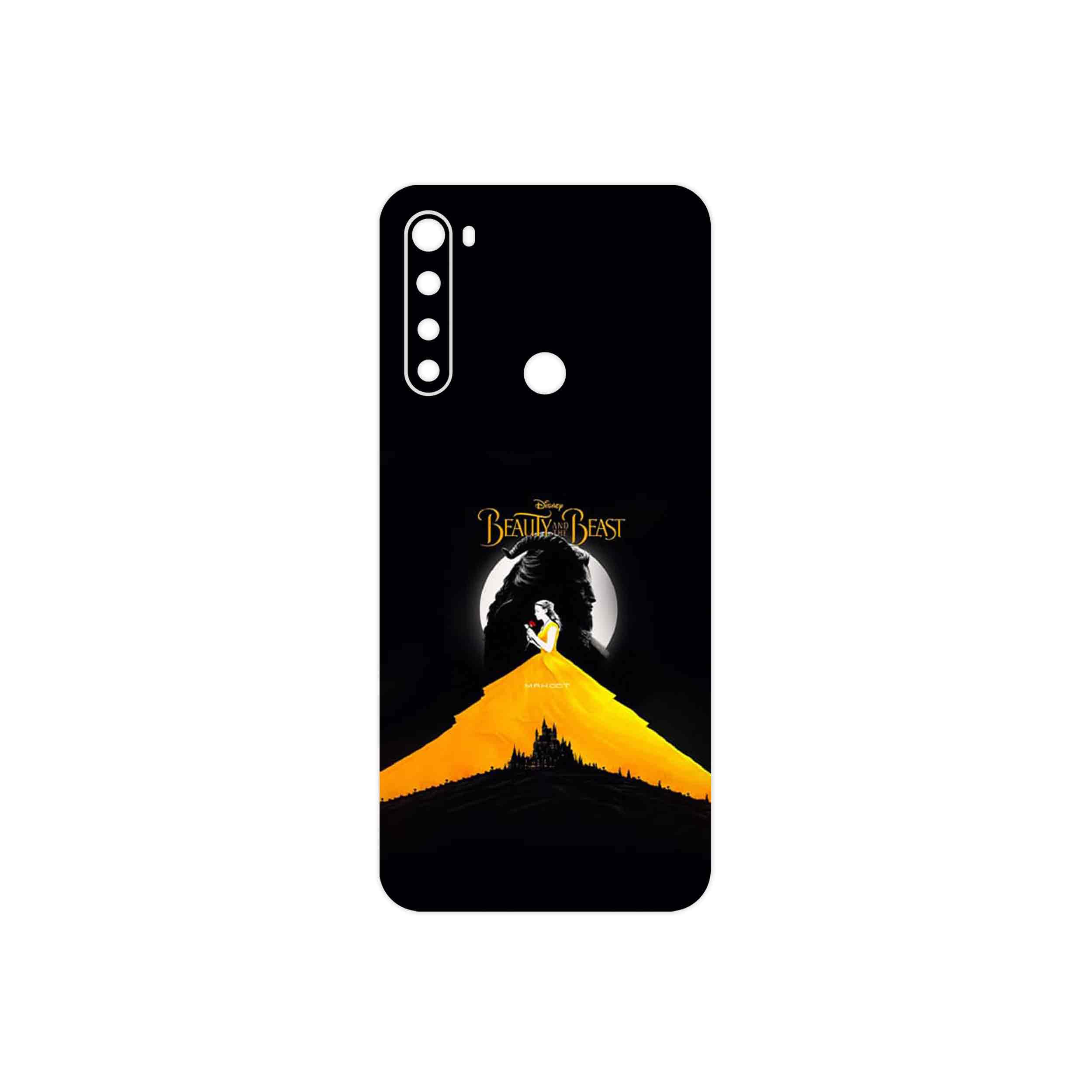 برچسب پوششی ماهوت مدل Beauty and the Beast مناسب برای گوشی موبایل شیائومی Redmi Note 8T