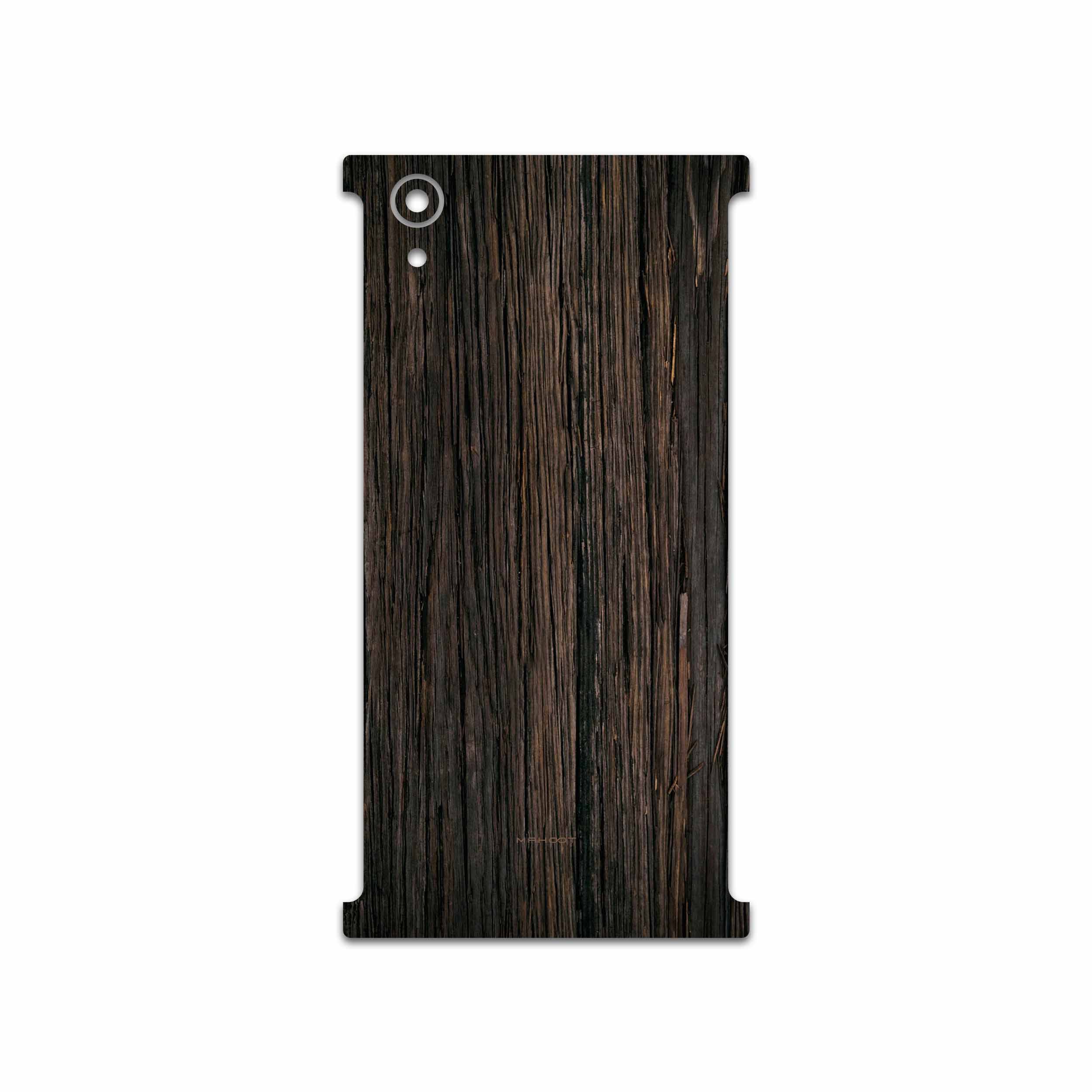 برچسب پوششی ماهوت مدل Burned Wood مناسب برای گوشی موبایل سونی Xperia XA1 Plus