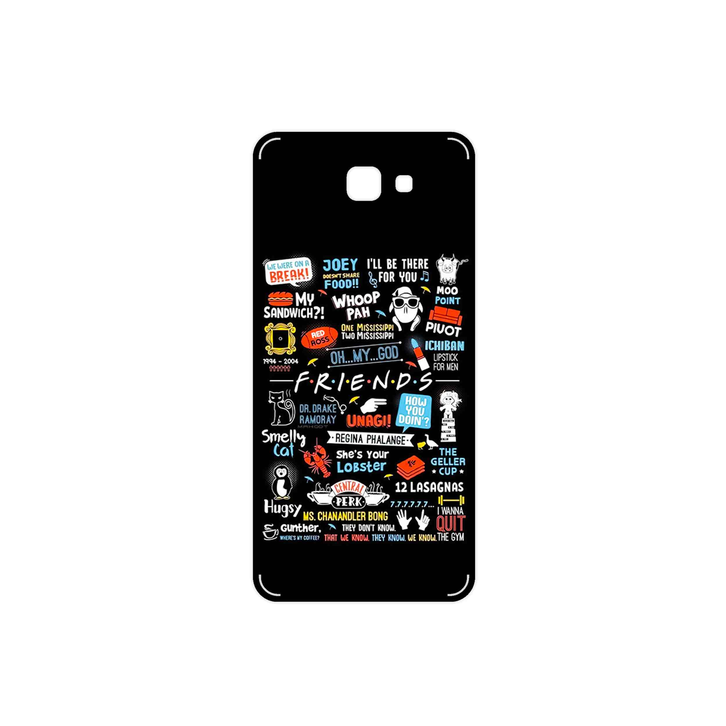برچسب پوششی ماهوت مدل Friends 2 مناسب برای گوشی موبایل سامسونگ Galaxy J5 Prime