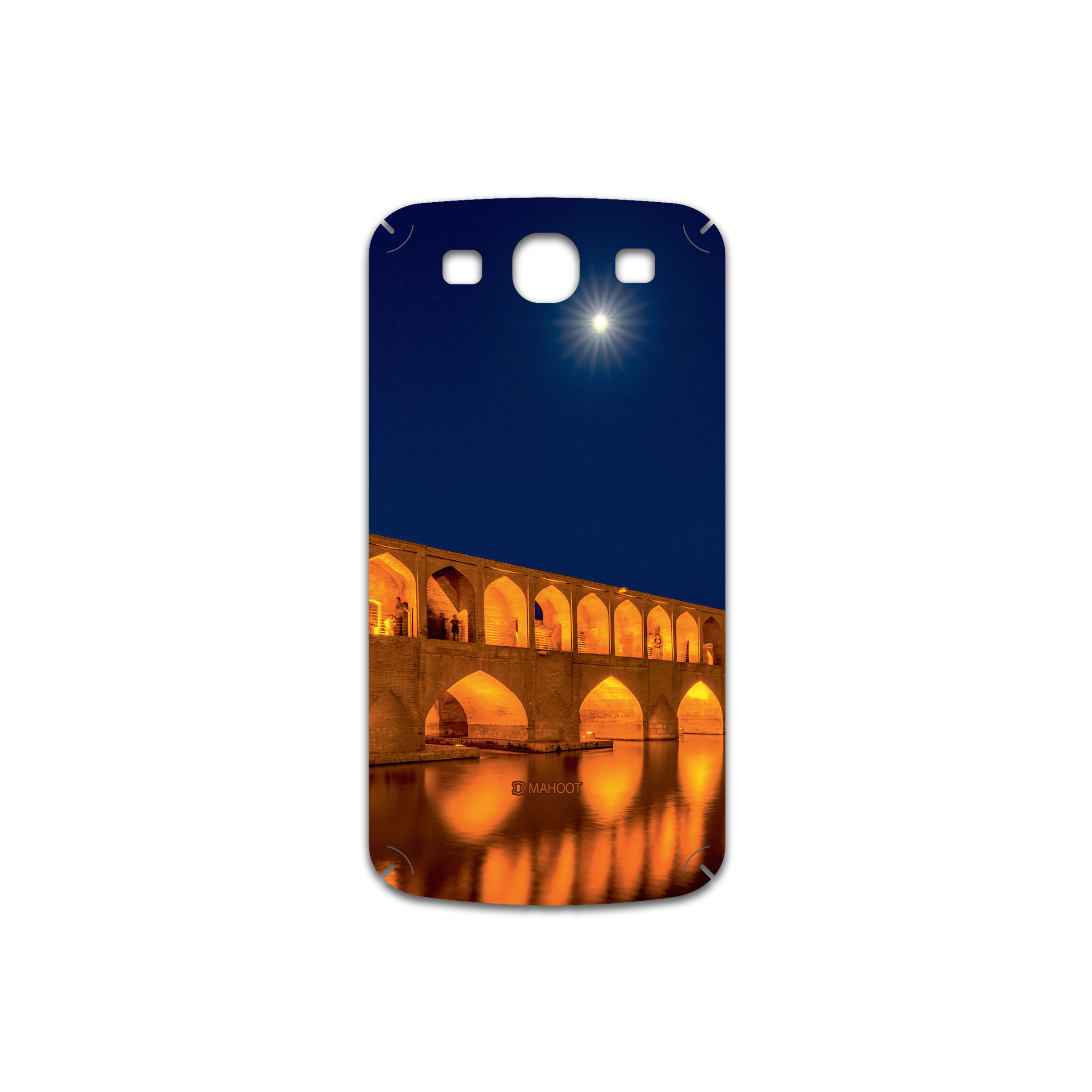 برچسب پوششی ماهوت مدل Si-O-Se-Pol مناسب برای گوشی موبایل سامسونگ Galaxy S3 Neo