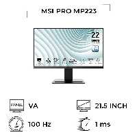 مانیتور ام اس آي مدل PRO MP223 سایز 21.5 اینچ