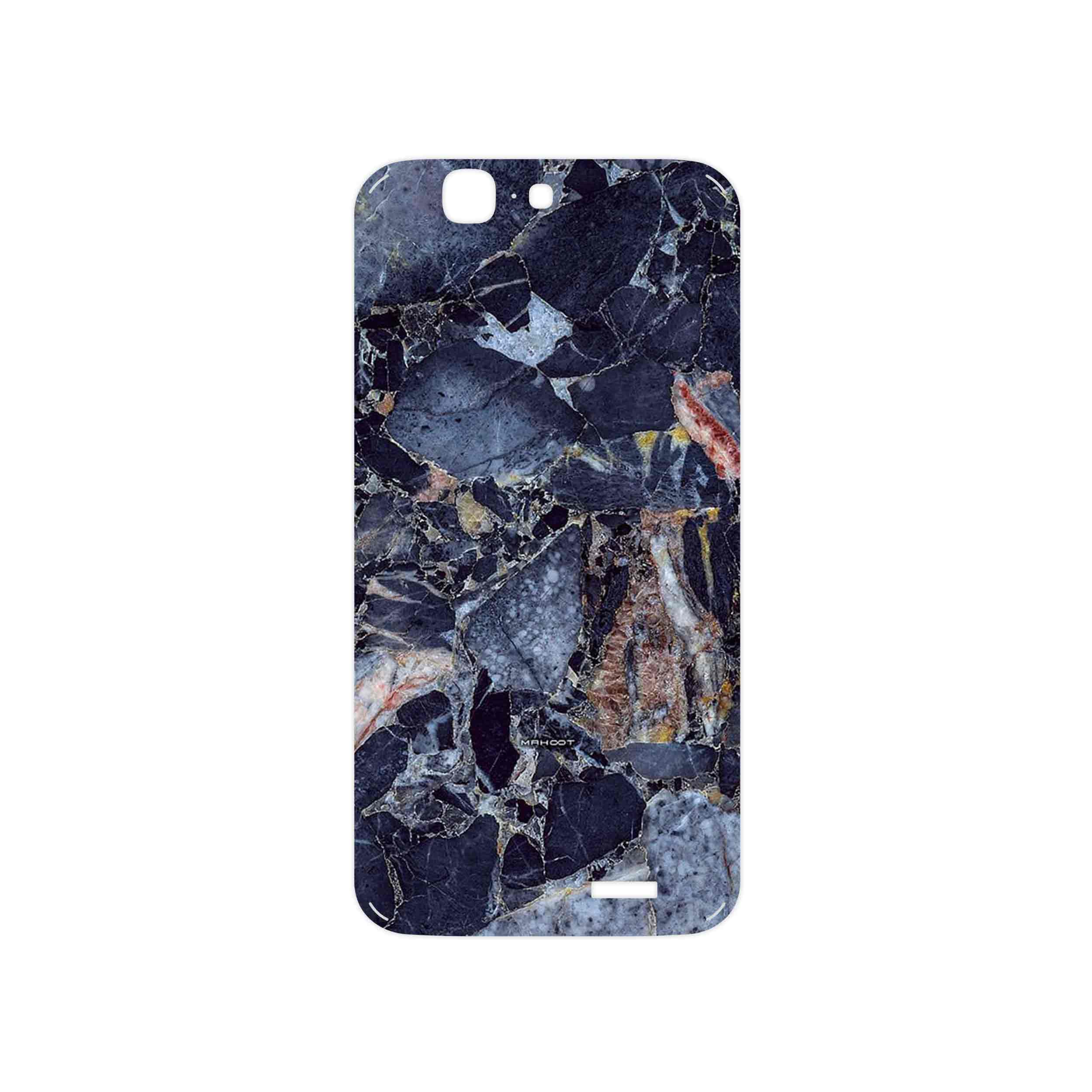 برچسب پوششی ماهوت مدل Broken black marble مناسب برای گوشی موبایل هوآوی Ascend G7