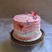 کیک پروانه ای