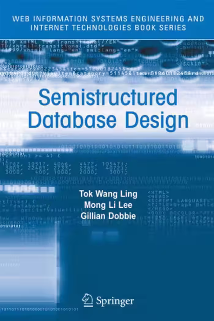 خرید و دانلود نسخه کامل کتاب Semistructured Database Design