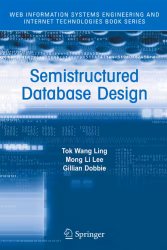 خرید و دانلود نسخه کامل کتاب Semistructured Database Design