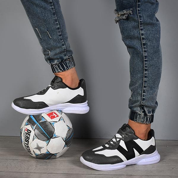 کفش پیاده روی مردانه سایز 41 مدل N سفید خاکستری