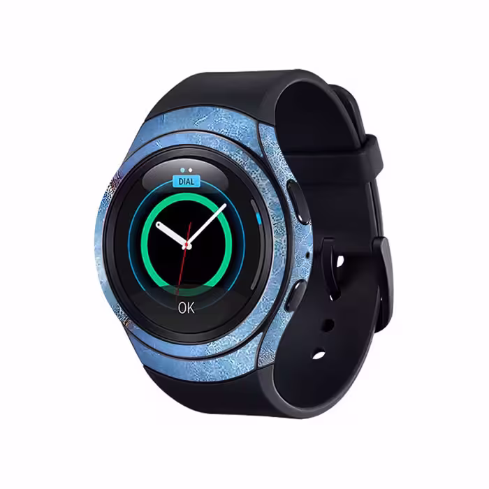 برچسب ماهوت طرح Blue_Ocean_Marble مناسب برای ساعت هوشمند سامسونگ Galaxy Gear S2