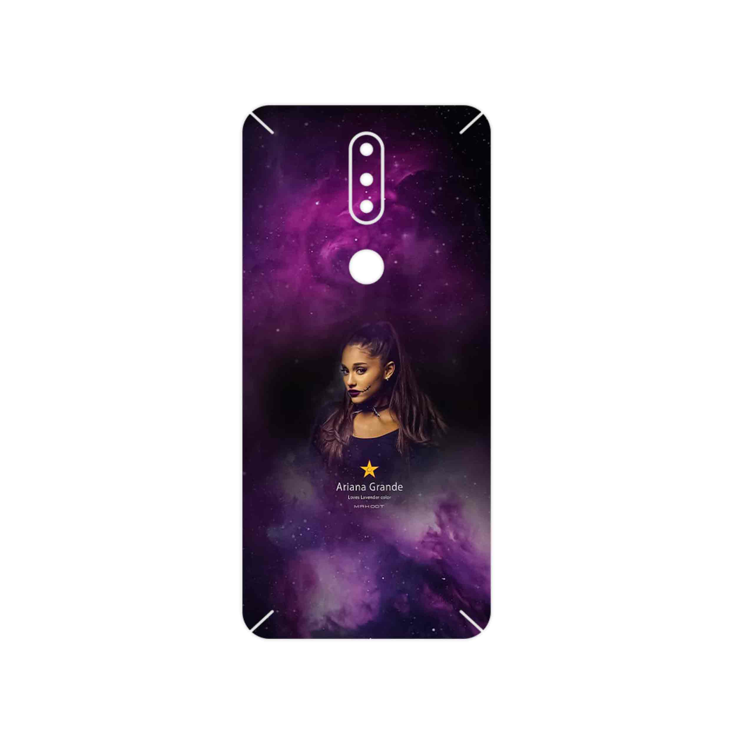 برچسب پوششی ماهوت مدل Ariana Grande مناسب برای گوشی موبایل نوکیا 2.4