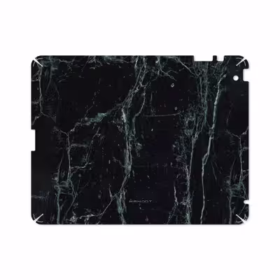 برچسب پوششی ماهوت مدل Graphite-Green-Marble مناسب برای تبلت اپل iPad 2 2011 A1395