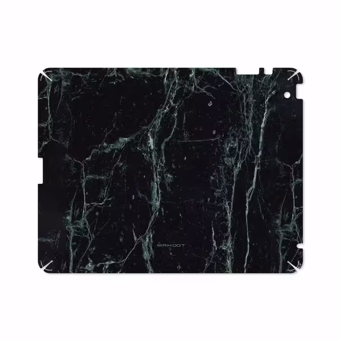 برچسب پوششی ماهوت مدل Graphite-Green-Marble مناسب برای تبلت اپل iPad 2 2011 A1395