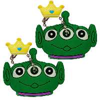 کاور کلید مدل Monster 3Eye T04 به همراه آویز مجموعه 2 عددی