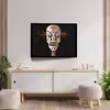 تابلو مدل skull and gun کد F-17002
