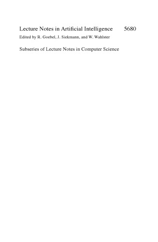 خرید و دانلود نسخه کامل کتاب Agents and Data Mining Interaction: 4th International Workshop, ADMI 2009, Budapest, Hungary, May 10-15,2009, Revised Selected Papers