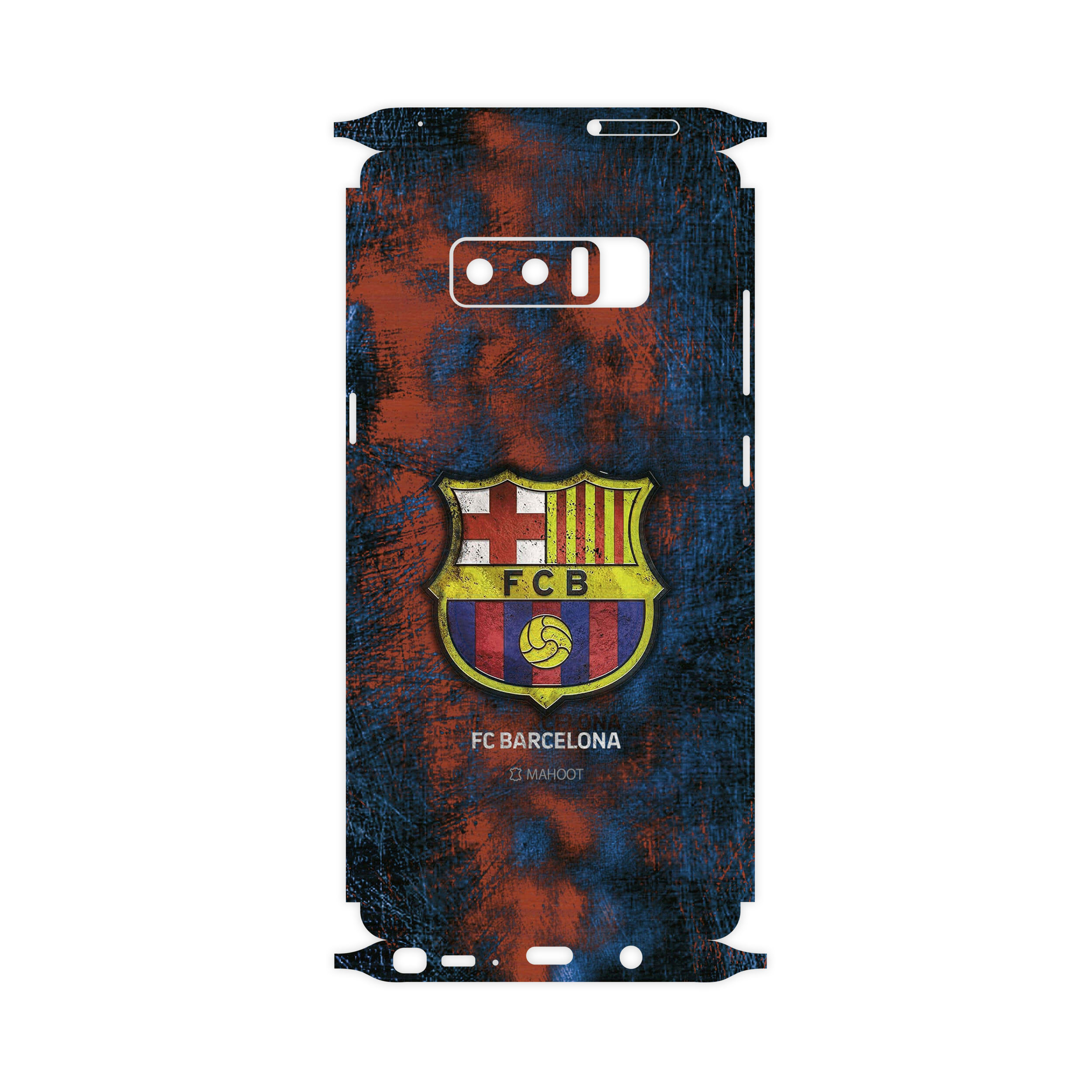 برچسب پوششی ماهوت مدل BARCELONA-FC-2-FullSkin مناسب برای گوشی موبایل سامسونگ Galaxy Note8