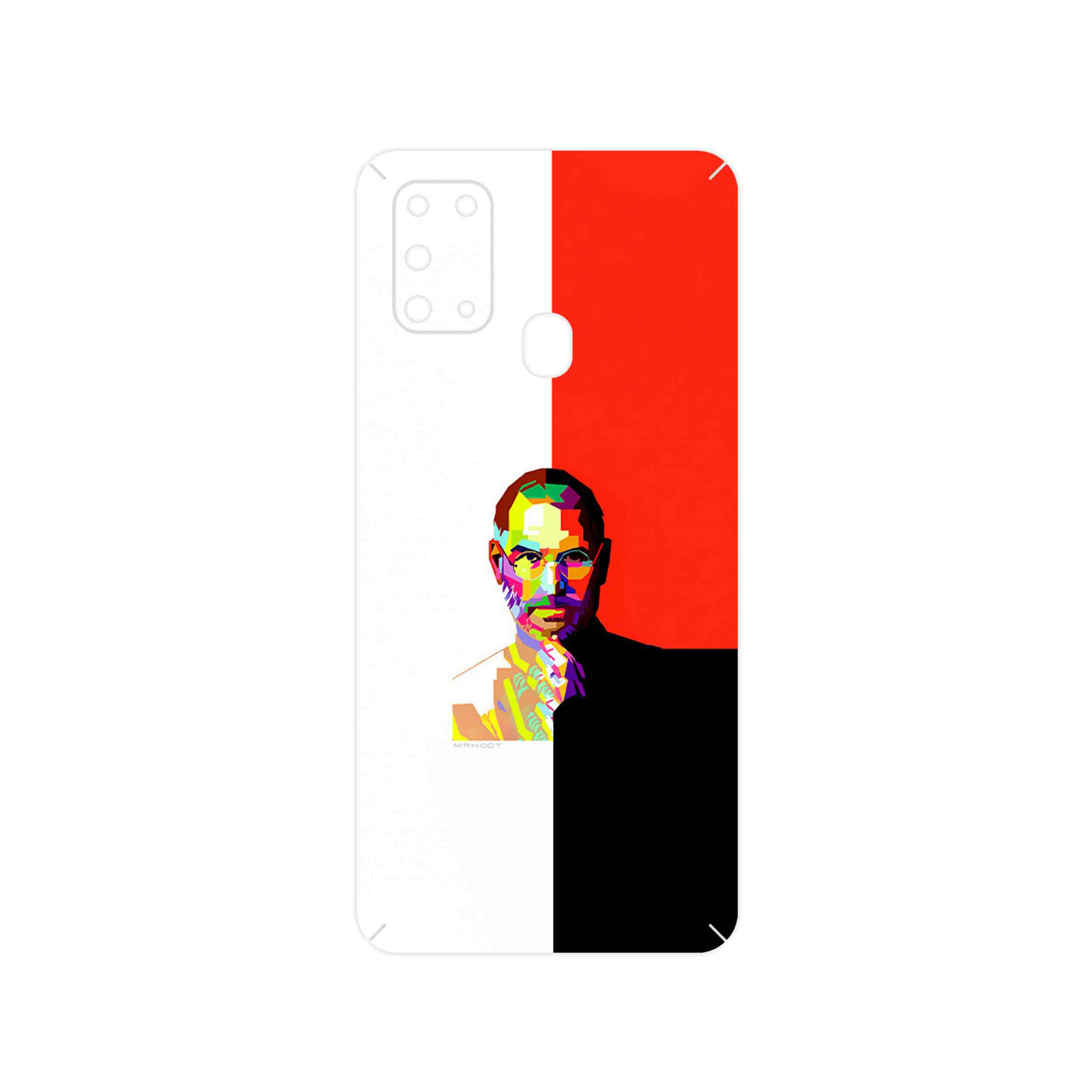 برچسب پوششی ماهوت مدل Collage of Steve Jobs 1 مناسب برای گوشی موبایل سامسونگ Galaxy M31