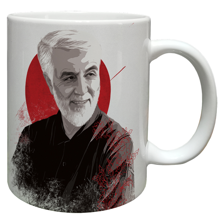 ماگ مدل سردار سلیمانی کد 100