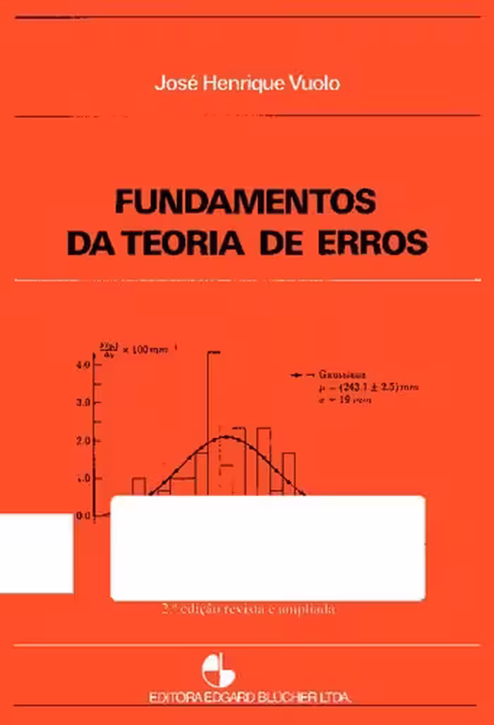 خرید و دانلود نسخه کامل کتاب Fundamentos da Teoria de Erros
