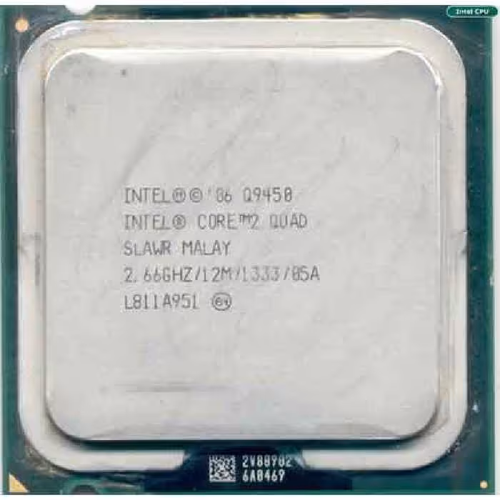 پردازنده تری اینتل مدل Q 9450 با فرکانس 2.66 گیگاهرتز