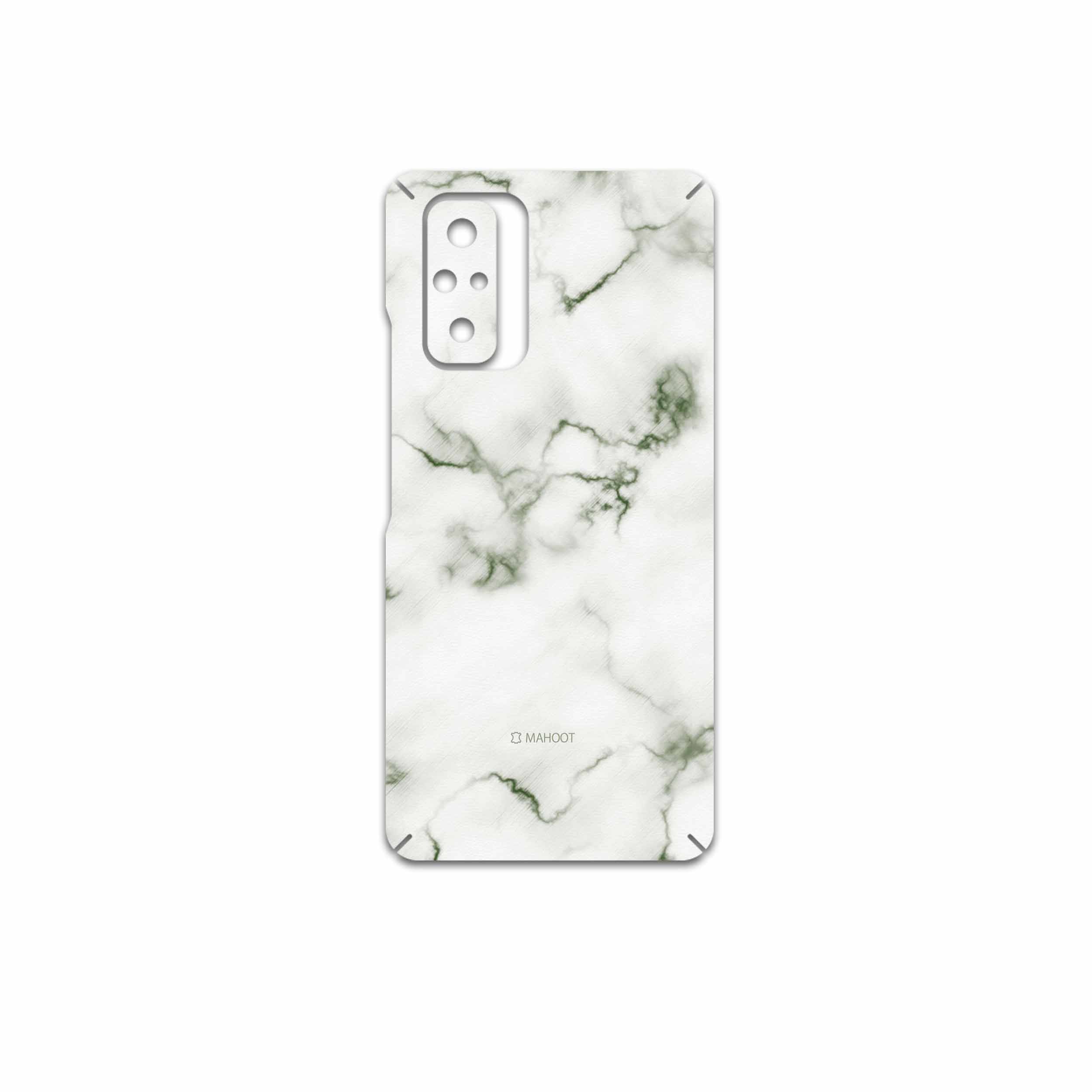 برچسب پوششی ماهوت مدل Blanco-Smoke-Marble مناسب برای گوشی موبایل شیائومی Redmi Note 10 Pro Max