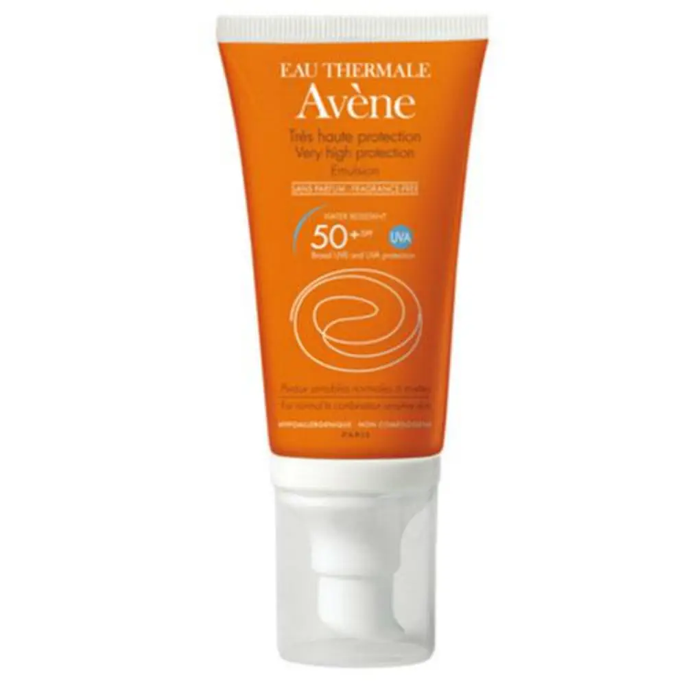 امولسیون ضد آفتاب SPF 50 مناسب پوست های نرمال و مختلط تا چرب اون 50 گرمی