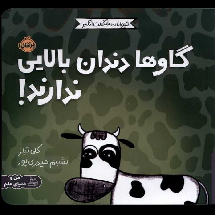 کتاب حیوانات شگفت انگیز گاوها دندان بالایی ندارند پرتقال