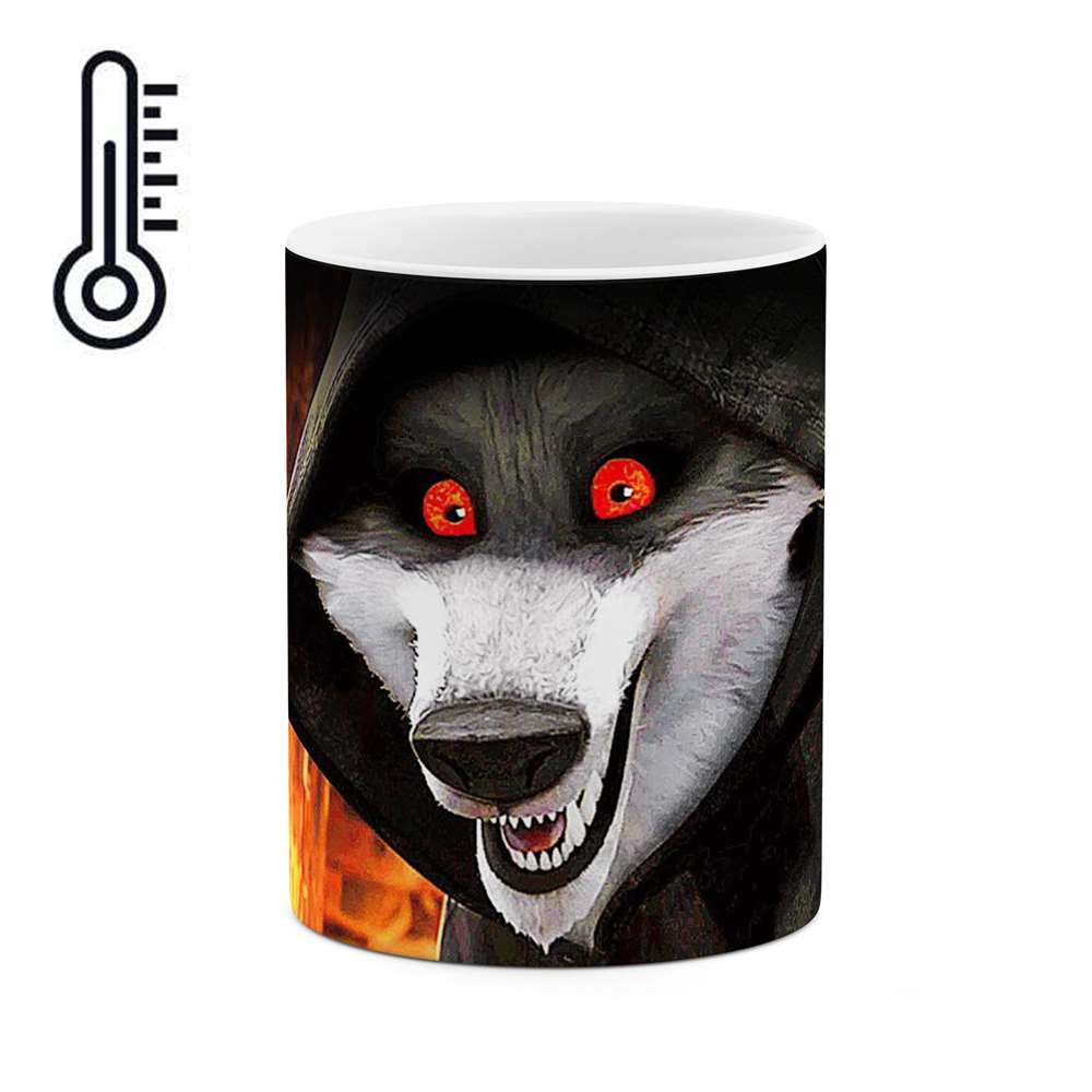 ماگ حرارتی طرح انیمیشن گربه چکمه پوش  مدل mgph15735