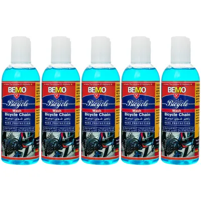 مایع زنجیر شوی دوچرخه بمو مدل B10 حجم 250 میلی لیتر بسته 5 عددی