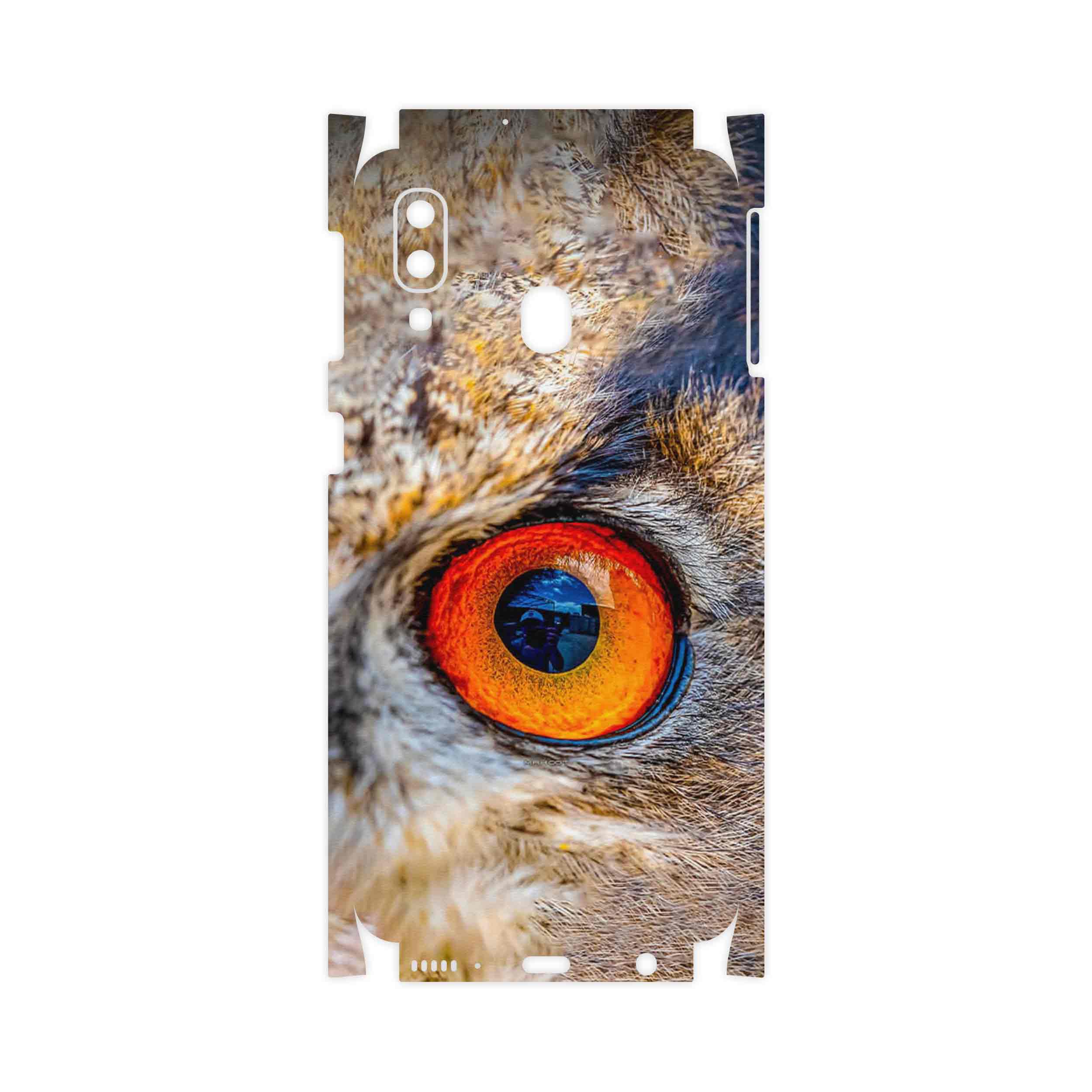 برچسب پوششی ماهوت مدل Owl eyes-FullSkin مناسب برای گوشی موبایل سامسونگ Galaxy A40