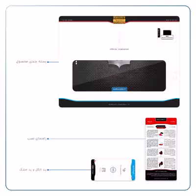 برچسب پوششی ماهوت مدل Batman مناسب برای تبلت اپل iPad Pro 11 (GEN 2) 2020 A2231
