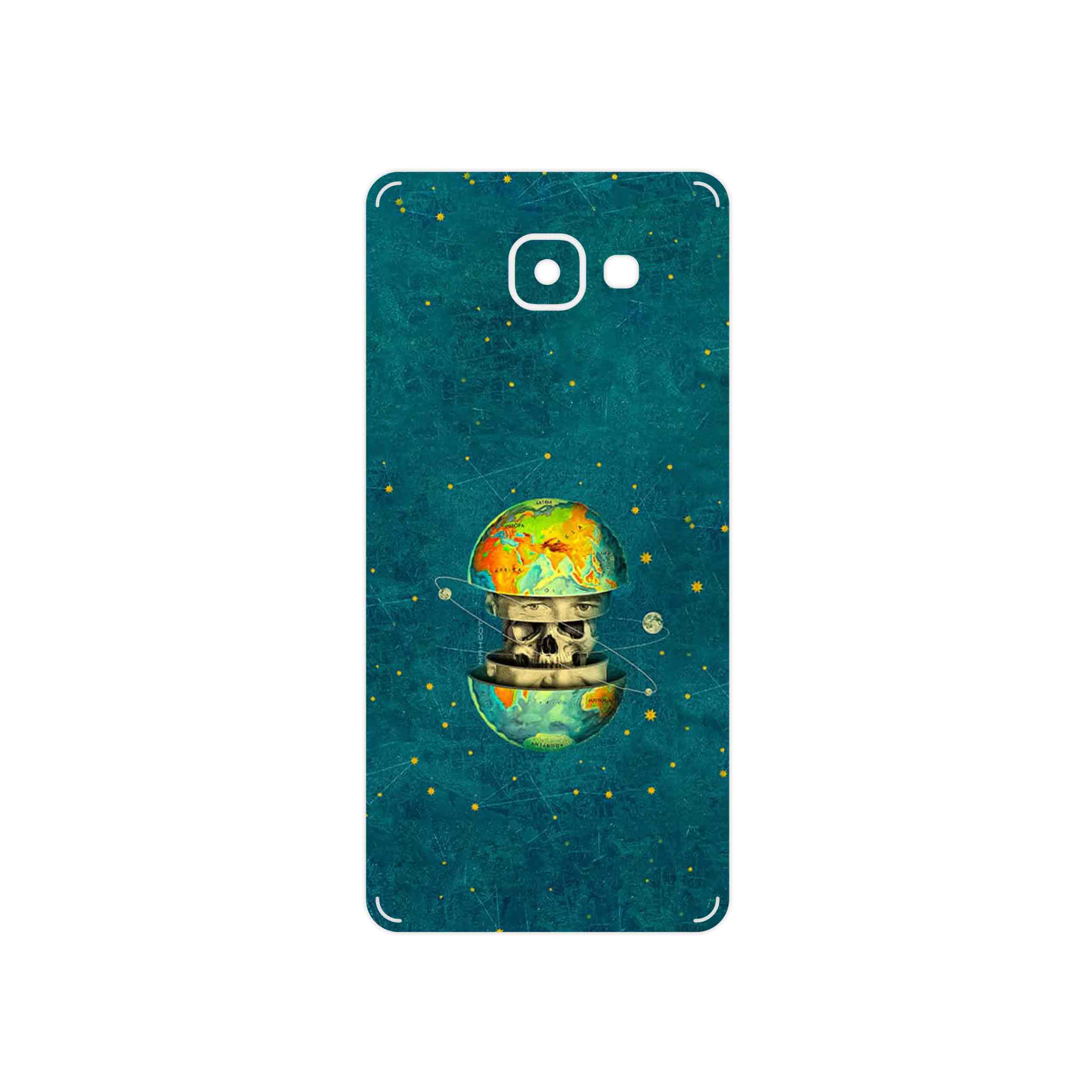 برچسب پوششی ماهوت مدل Collage of Earth Face مناسب برای گوشی موبایل سامسونگ Galaxy A7 2016