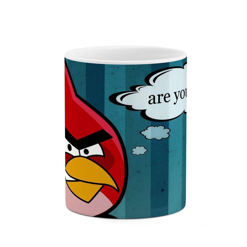 ماگ طرح انیمیشن و بازی Angry birds  مدل mgp15124